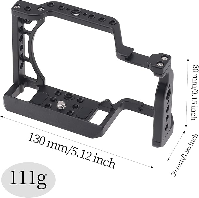 Hersmay A6500/A6400/A6300 Camera Cage Video Stabilizer - Image 2
