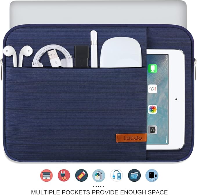 Lacdo 15-15.6 Inch Laptop Sleeve Case - Image 4