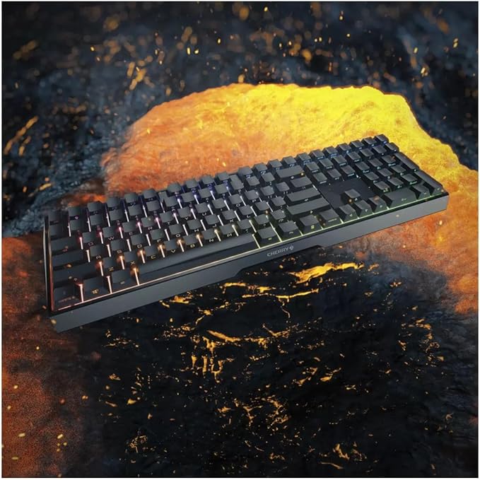 Cherry MX Board 3.0 S Wired Mechanical Keyboard | Front Face Lettering | RGB - Image 3