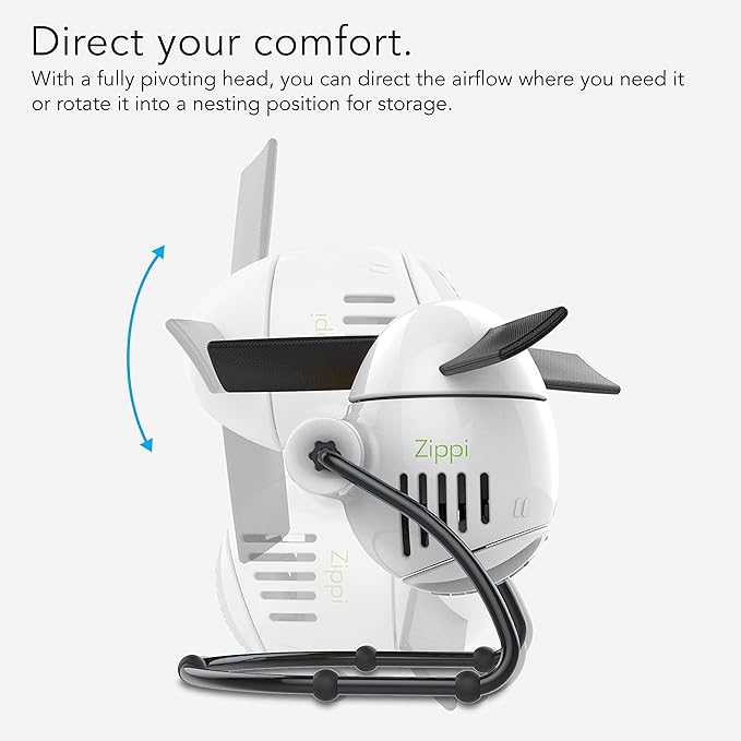Vornado Zippi Small Personal Fan, Foldable Cooling - Image 4