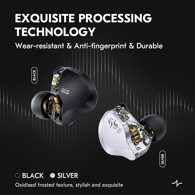 in Ear Monitor Headphones, CCZ DC02 Type-C IEM Earphone Dual Magnetic Circuit - Image 5