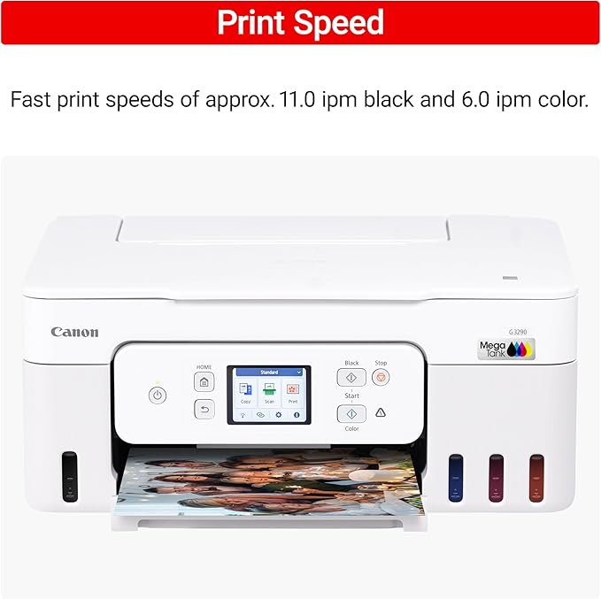 Canon Megatank G3290 All-in-One Wireless Supertank Printer | Print, Copy Scan | - Image 6
