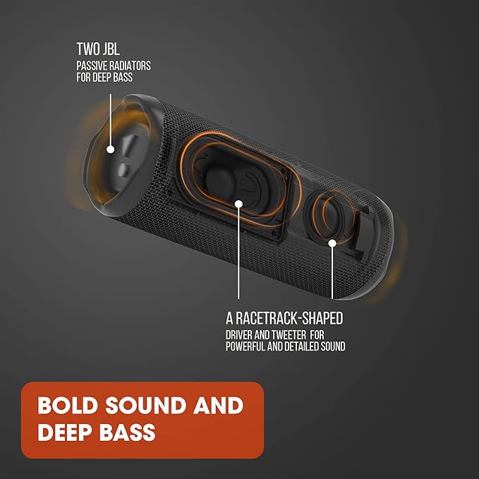JBL Flip 6 - Portable Bluetooth Speaker, powerful sound and deep bass, IPX7 - Image 4