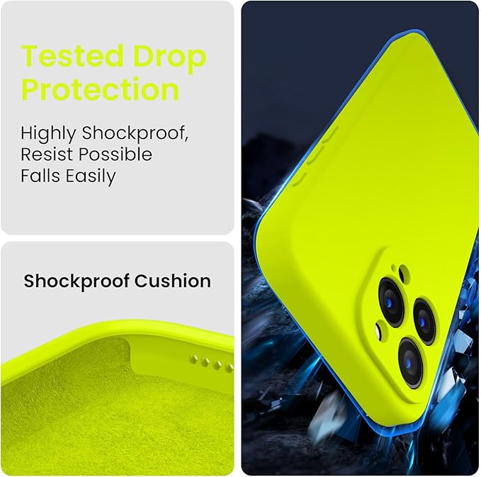 FireNova Designed for iPhone 15 Pro Case, Silicone Upgraded Phone Case with - Image 4