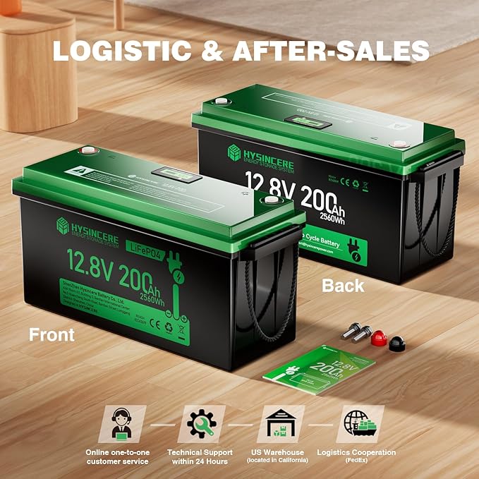 12V 200Ah LiFePO4 Lithium Battery - Image 8