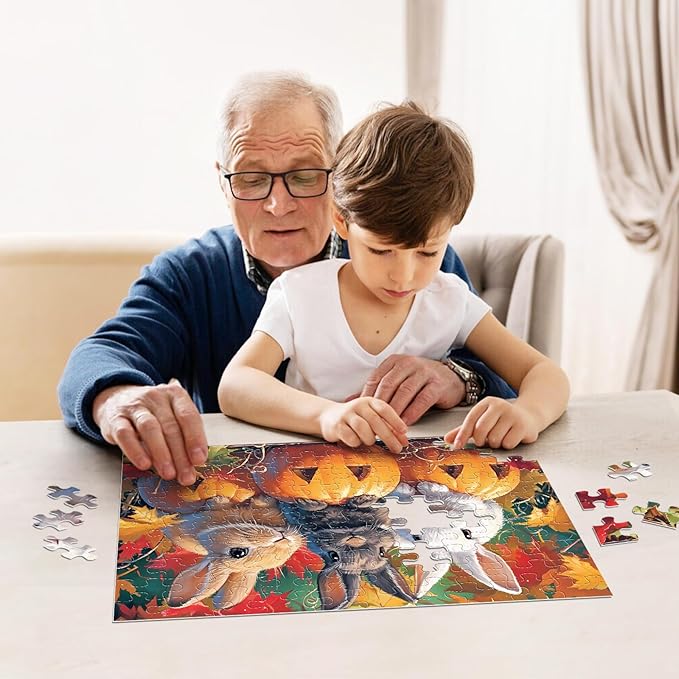 4 Packs 100 Piece Puzzles for Kids Ages 4-6 - Image 3