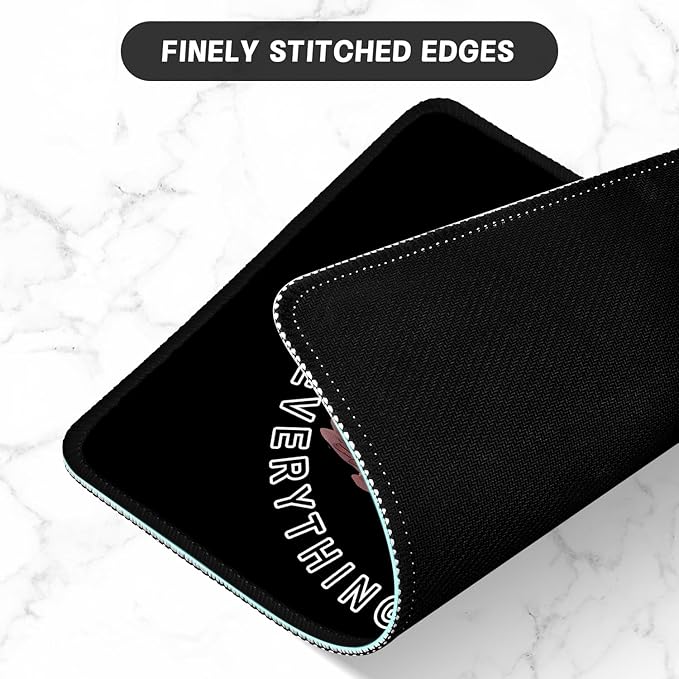 ITNRSIIET Mouse Pad with Stitched Edge Premium Textured Smooth Precise - Image 4