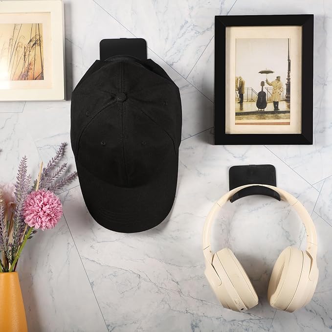 12 Pcs Headphone Wall Hangers Adhesive Gaming Headset Holder Hooks - Image 5
