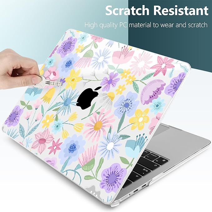 TWOLSKOO Compatible with M4 MacBook Air 13.6 inch Case 2025-2022 Release M4 - Image 4