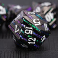 Dungeons and Dragons Dice, Metallic Stripes Dice by Maywin