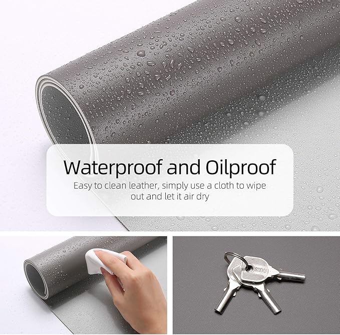 YSAGi Desk Mat, Mouse Pad, Waterproof Desk Pad, Large Mouse pad - Image 2