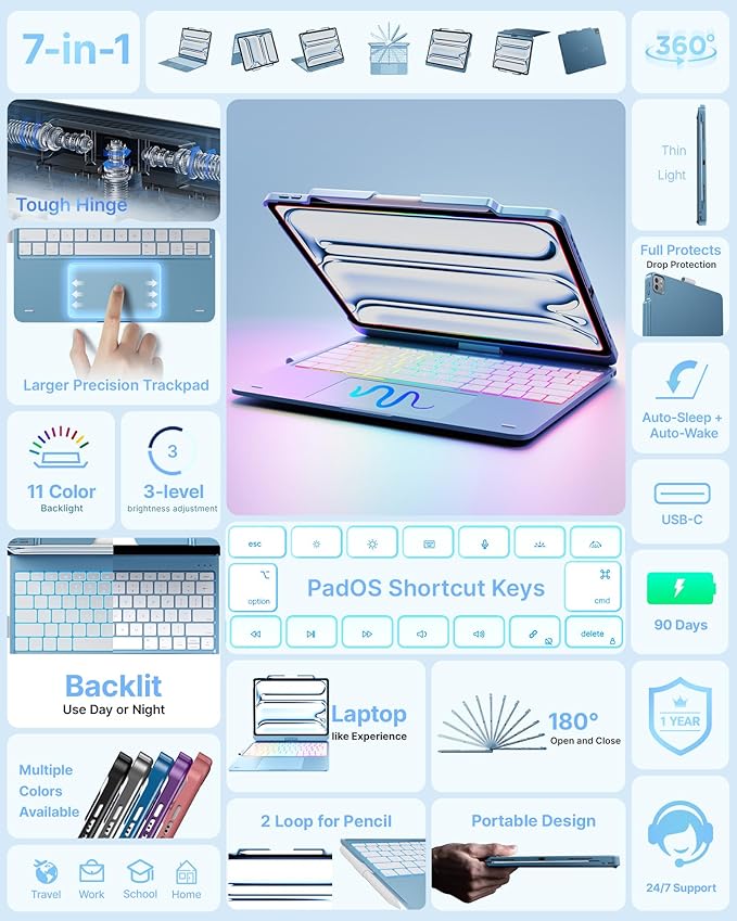 typecase Touch Case with Keyboard - Image 3