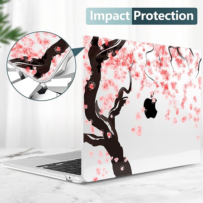 TWOLSKOO Compatible with M4 MacBook Air 15 inch Case 2025-2023 Released Model - Image 6
