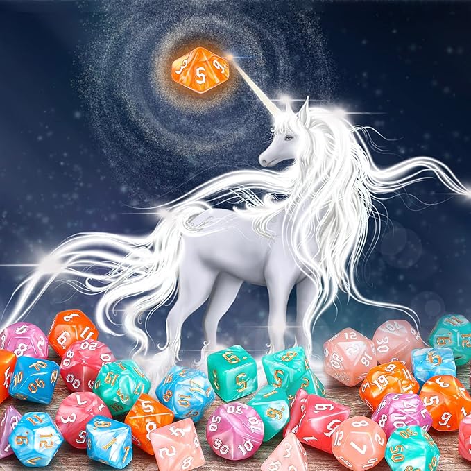 DND Dice, Surhugvy 6 X 7 Polyhedral Dice Set - Image 7