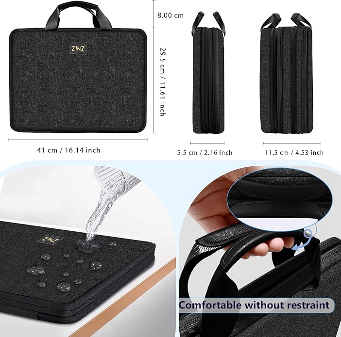 ZINZ Laptop Case Computer Sleeve Briefcase - Image 2