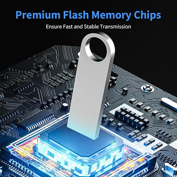 USB 3.0 Flash Drive 128GB 2 Pack, Wooolken High Speed USB 3.0 Thumb Drives - Image 4