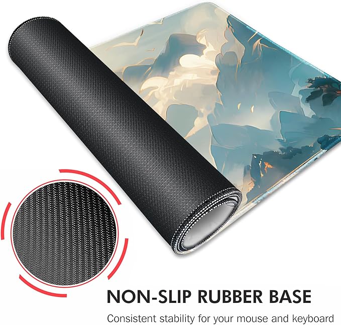 Galdas Gaming Mouse Pad XXL XL Large Long Extended Big Mousepad Non-Slip Rubber - Image 5