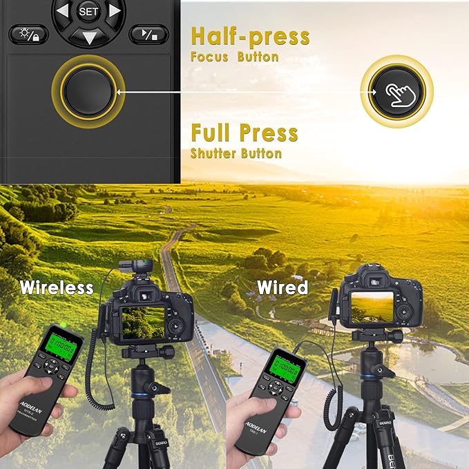 Wireless Shutter Release Timer Controller and Intervalometer - Image 3