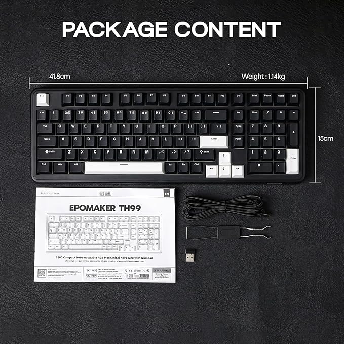 EPOMAKER TH99 Wireless Mechanical Keyboard - Image 9