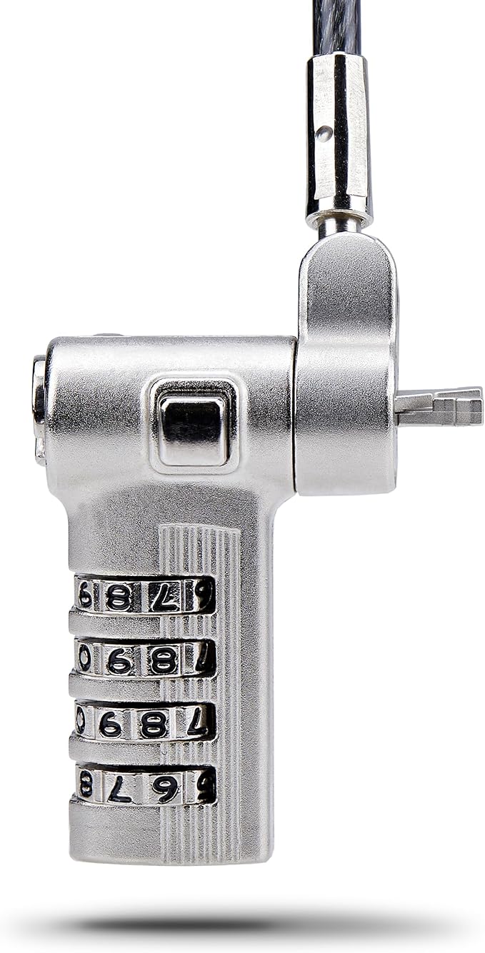 StarTech.com Universal Laptop Cable Lock 6.6ft, Serialized Security Cable - Image 4