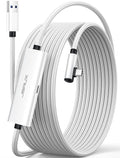 JSAUX Link Cable with 18W Charging 16ft, Compatible with Oculus Meta Quest 3S/ by JSAUX