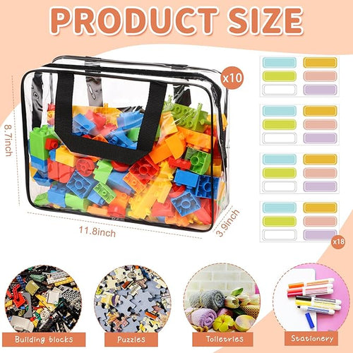 10 Packs Large Toy Storage Bags - Image 2