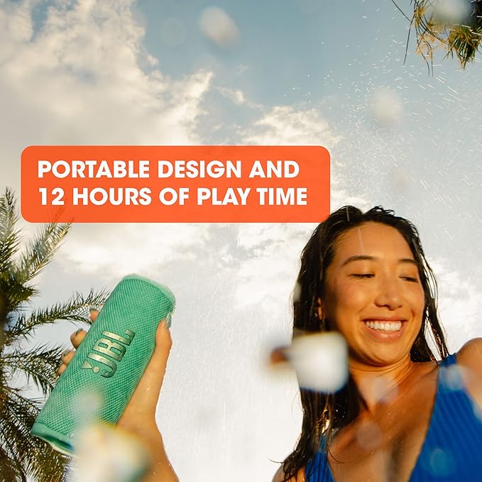 JBL Flip 6 - Portable Bluetooth Speaker, powerful sound and deep bass, IPX7 - Image 3
