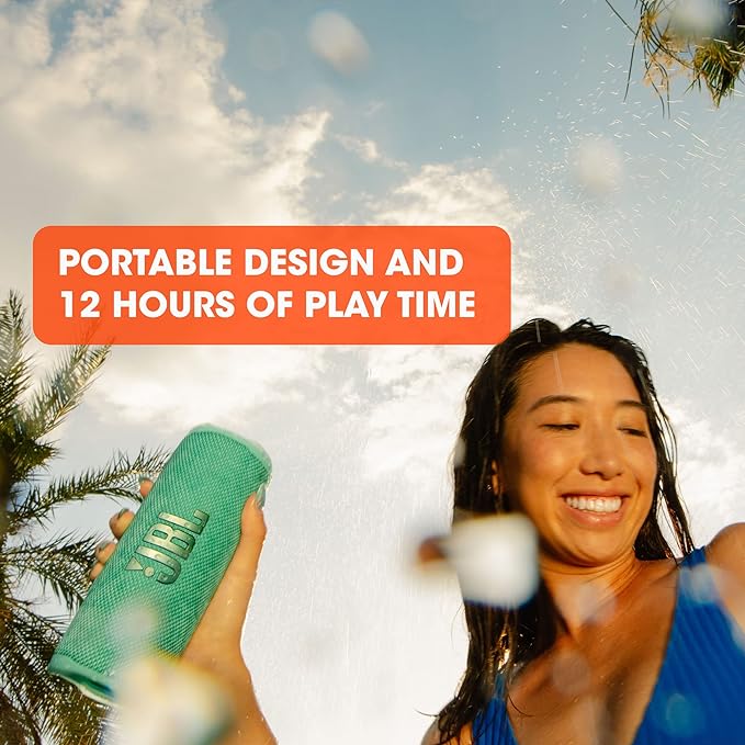 JBL Flip 6 - Portable Bluetooth Speaker, powerful sound and deep bass, IPX7 - Image 5