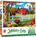 MasterPieces - 300 Piece Jigsaw Puzzle, Large EZ Grip Shapes, Rolling Pastures by MasterPieces