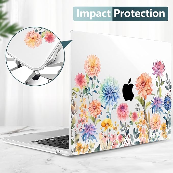 TWOLSKOO for M4 MacBook Air 13.6 inch Case 2025-2022 Release M4 A3240 M3 A3113 - Image 6