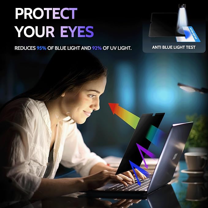 Privacy Screen for 15 Inch Surface Laptop 6/5/4/3/2/1, MagicSuction™ Removable - Image 6