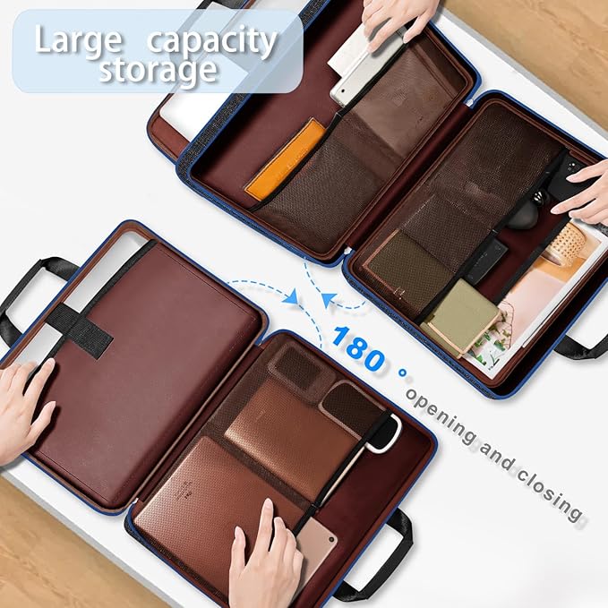 ZINZ Slim Expandable Laptop Case 15.6 Inch Sleeve Upgraded Protective Durable - Image 4