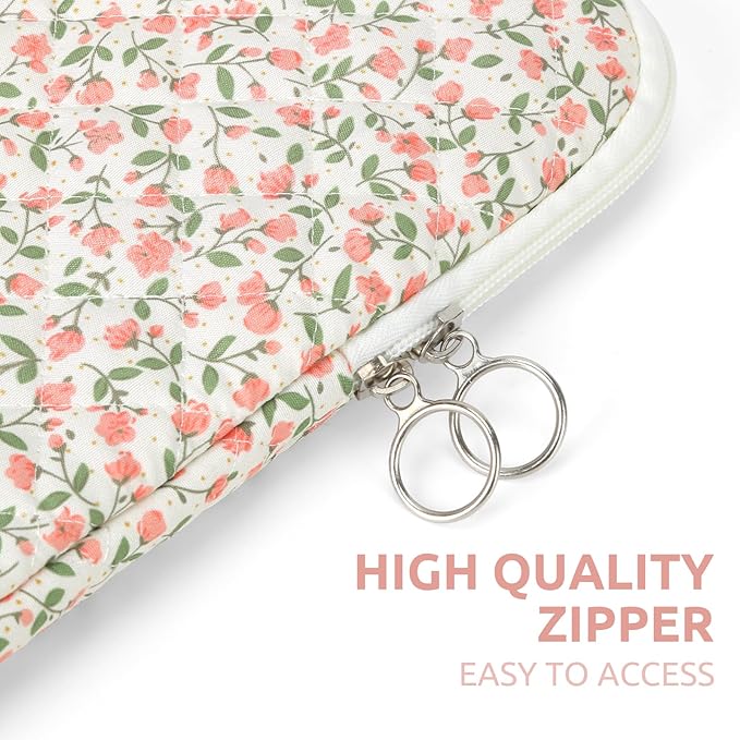Puffy Laptop Sleeve 13-15.6 Inch Cute Quilted Laptop Protective Case Padded - Image 5
