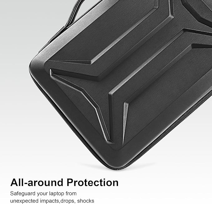 DOMISO 15.6 Inch Laptop Case Rugged Sleeve Waterproof Hard Shell Protective - Image 2