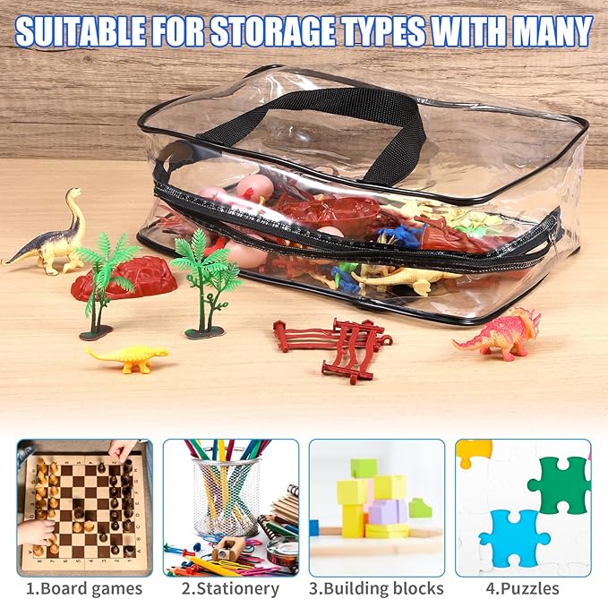 6 PCS Waterproof Toy Storage Bags - Image 4