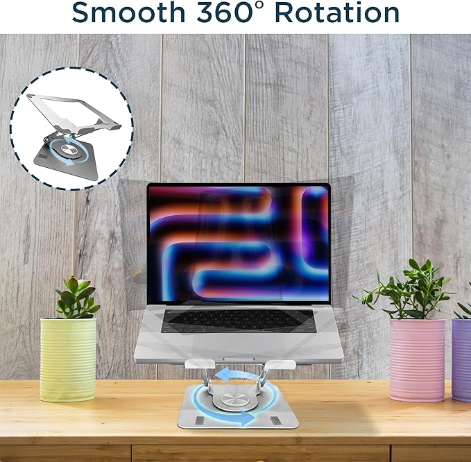 Uncaged Ergonomics Swivel Laptop Stand - Image 7