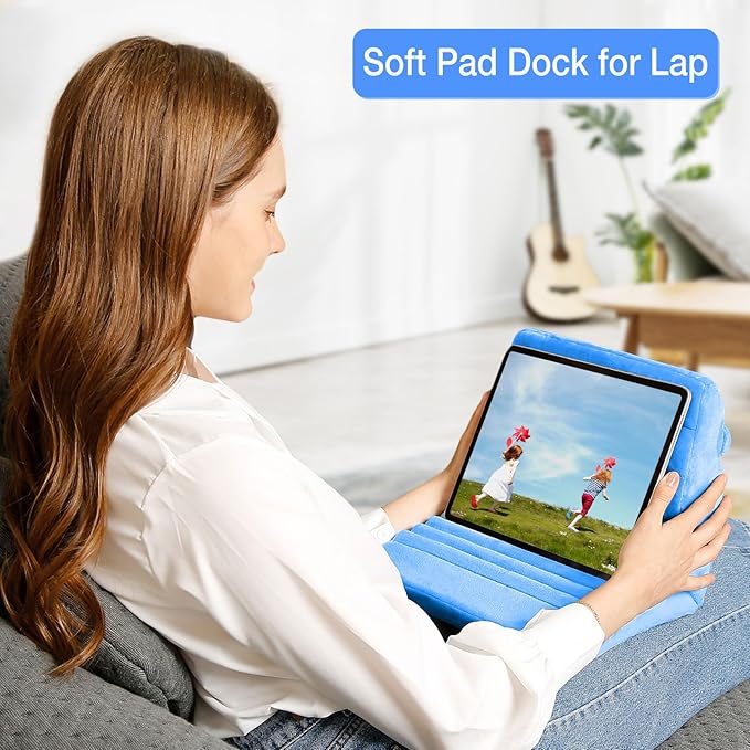 MOSISO Tablet Pillow Stand, Soft Tablet Holder - Image 6