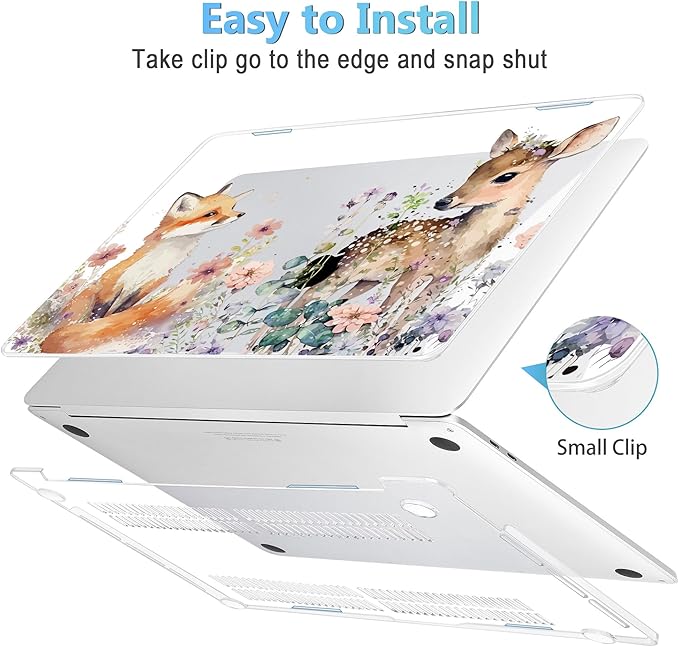 Mektron for MacBook Pro 13-inch Case 2022 2021 2020 Release A2338 M2 M1 A2289 - Image 3