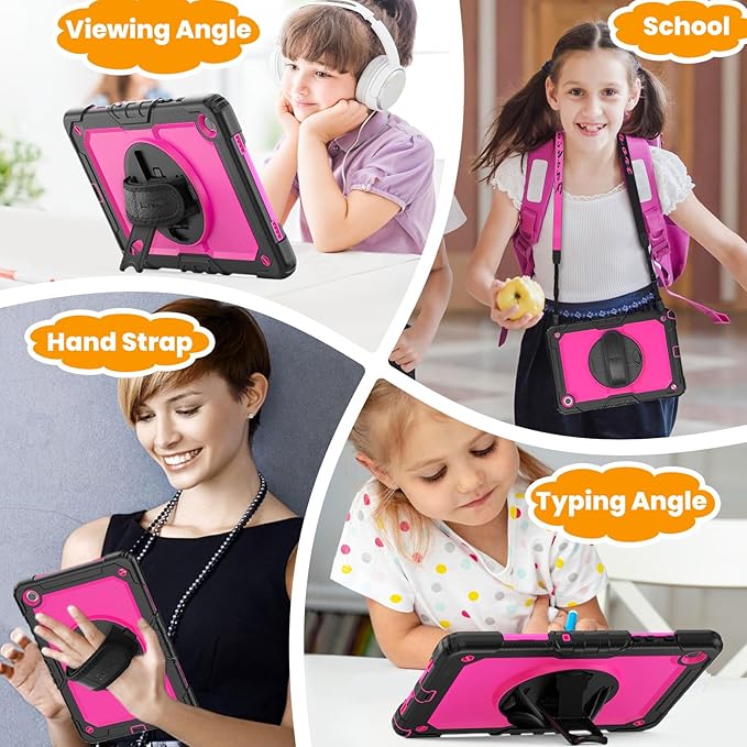 SEYMAC stock Case for Samsung Galaxy Tab A9 8.7'', Full-Body Drop Protection - Image 5