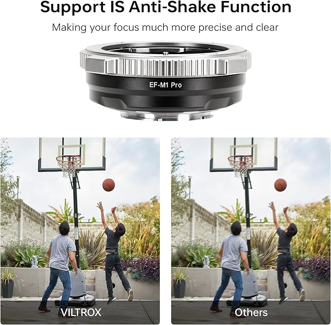 VILTROX EF-M1 Pro Auto Focus Lens Adapter Lens Mount Converter - Image 5