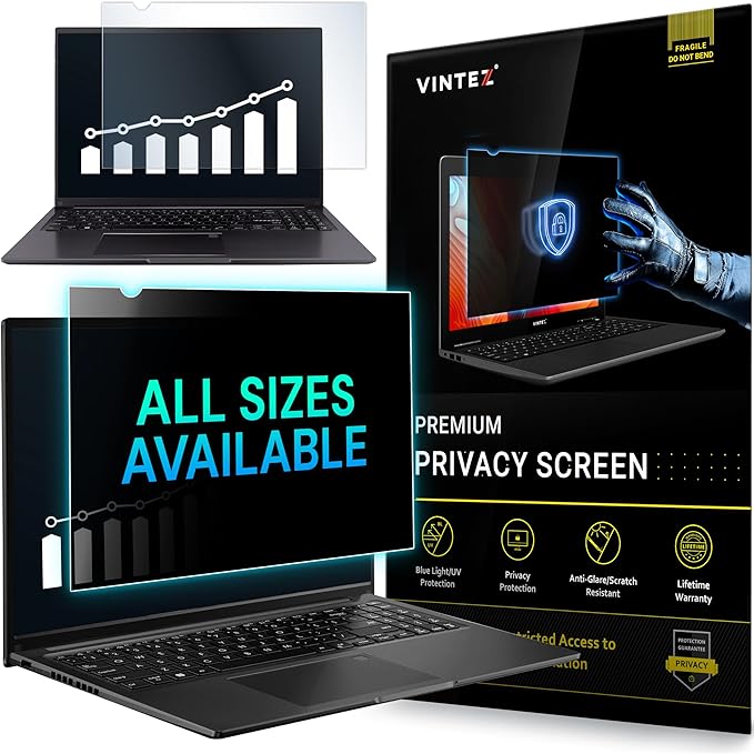 VINTEZ 15.6 Inch 16:9 Privacy Screen by VINTEZ
