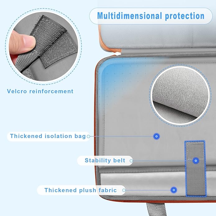 ZINZ Laptop Case Computer Sleeve Briefcase - Image 4
