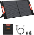 120W Portable Solar Panels for Power Station, 120 Watt ETFE Monocrystalline by Aonxi