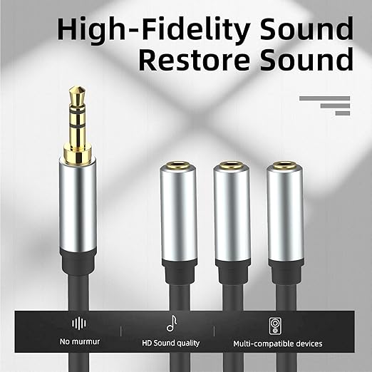 3.5mm Stereo Audio Splitter Cable - Image 4