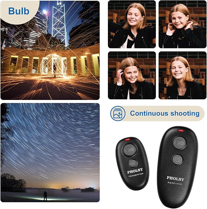 PHOLSY O6 for Olympus Shutter Release RM-UC1 Camera Remote Control Trigger for - Image 3