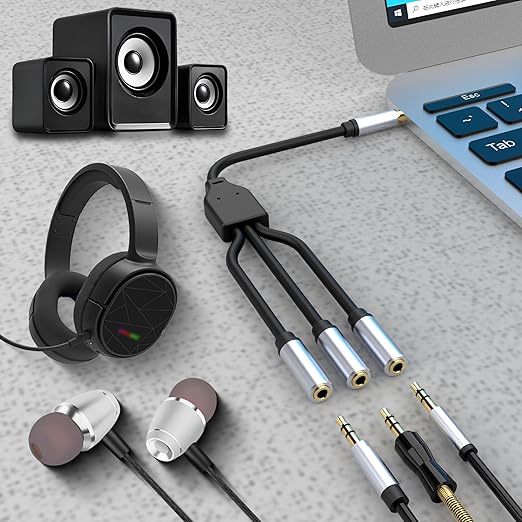 3.5mm Stereo Audio Splitter Cable - Image 2