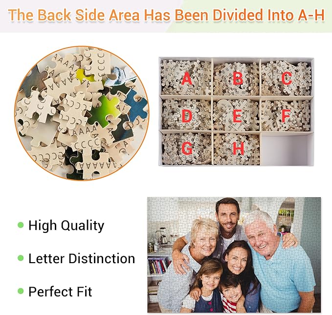 Easycosy Custom Photo Puzzles 1000/500/300 Pieces - Image 4