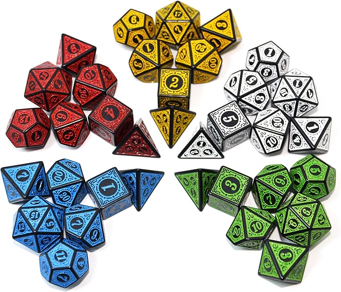 SmartDealsPro Double-Colors Polyhedral Dice Sets - Image 6