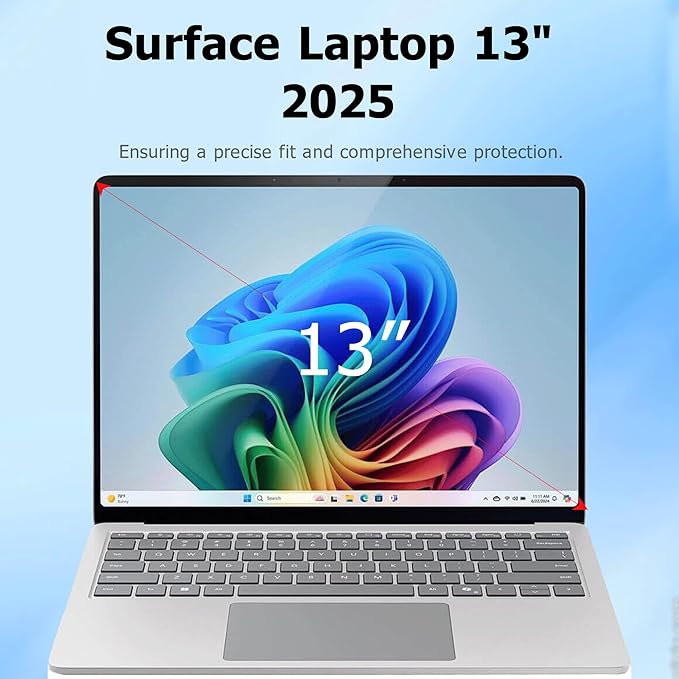 Megoo Privacy Screen for Surface Laptop 13 inch, Magnetic Anti-Spy Film - Image 9