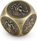 Kabinka Spinner Dice for 7 in 1 DND Dice Set, Unique Metal Dice for Dungeons by Kabinka